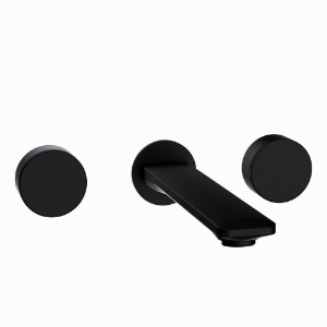 Picture of Exposed Part Kit of In-wall 3-Hole Basin Mixer - Black Matt