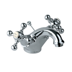 Picture of Monoblock Basin Mixer (Small Spout) with popup waste - Chrome