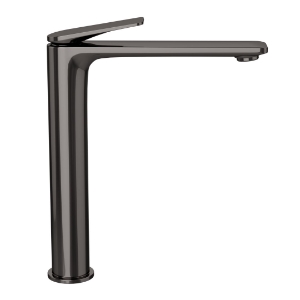 Picture of Single Lever High Neck Basin Mixer - Black Chrome