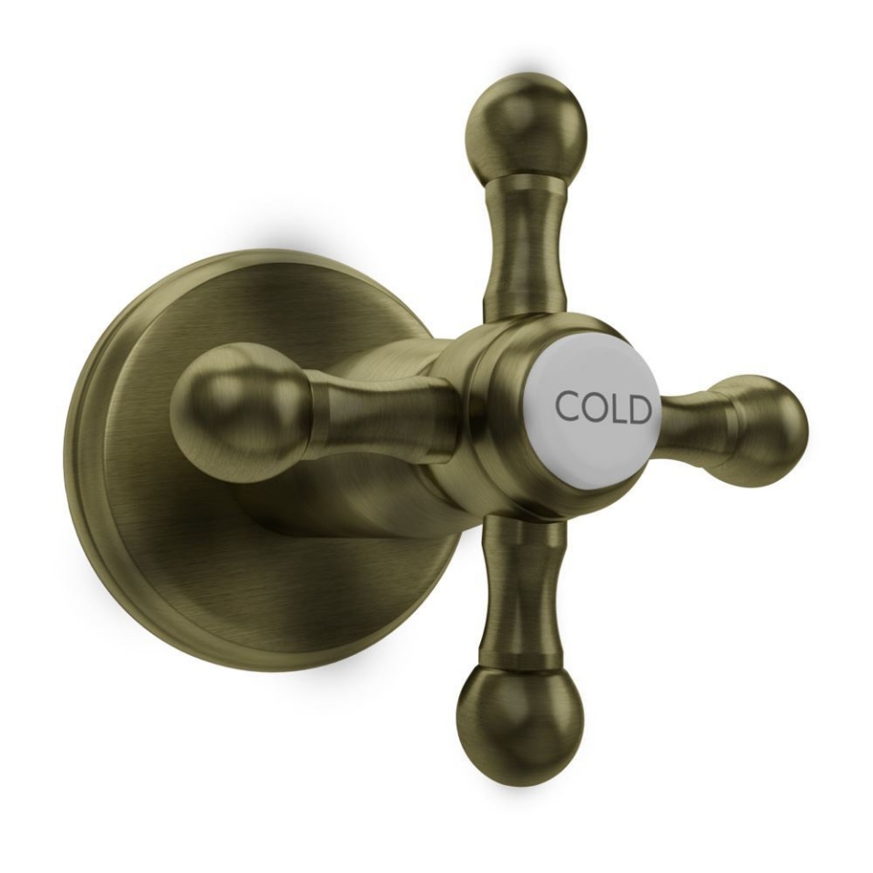 Picture of In-wall Stop Valve Cold Only - Antique Bronze