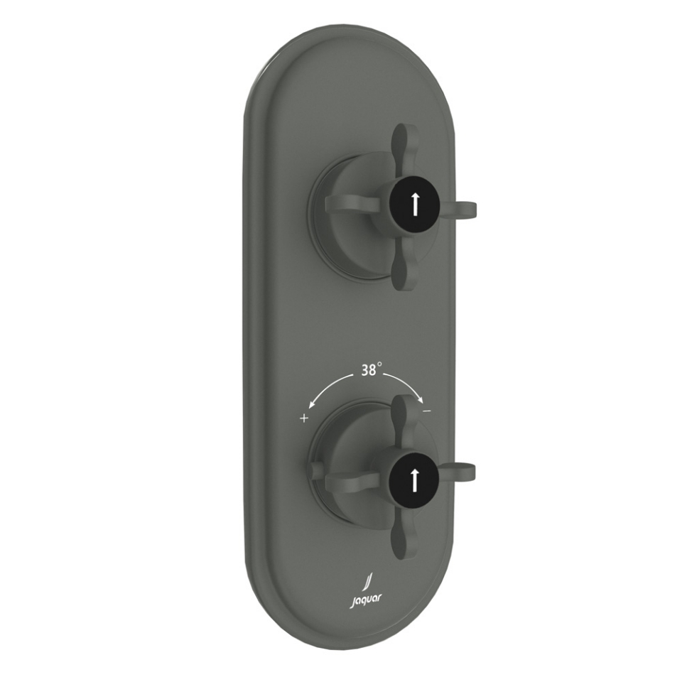 Picture of Aquamax Thermostatic Shower Mixer - Graphite