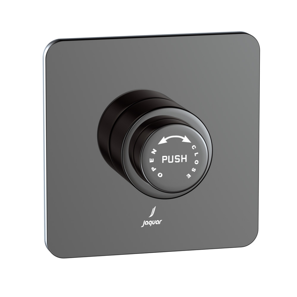 Picture of Metropole Regular In-wall Flush Valve - Black Chrome