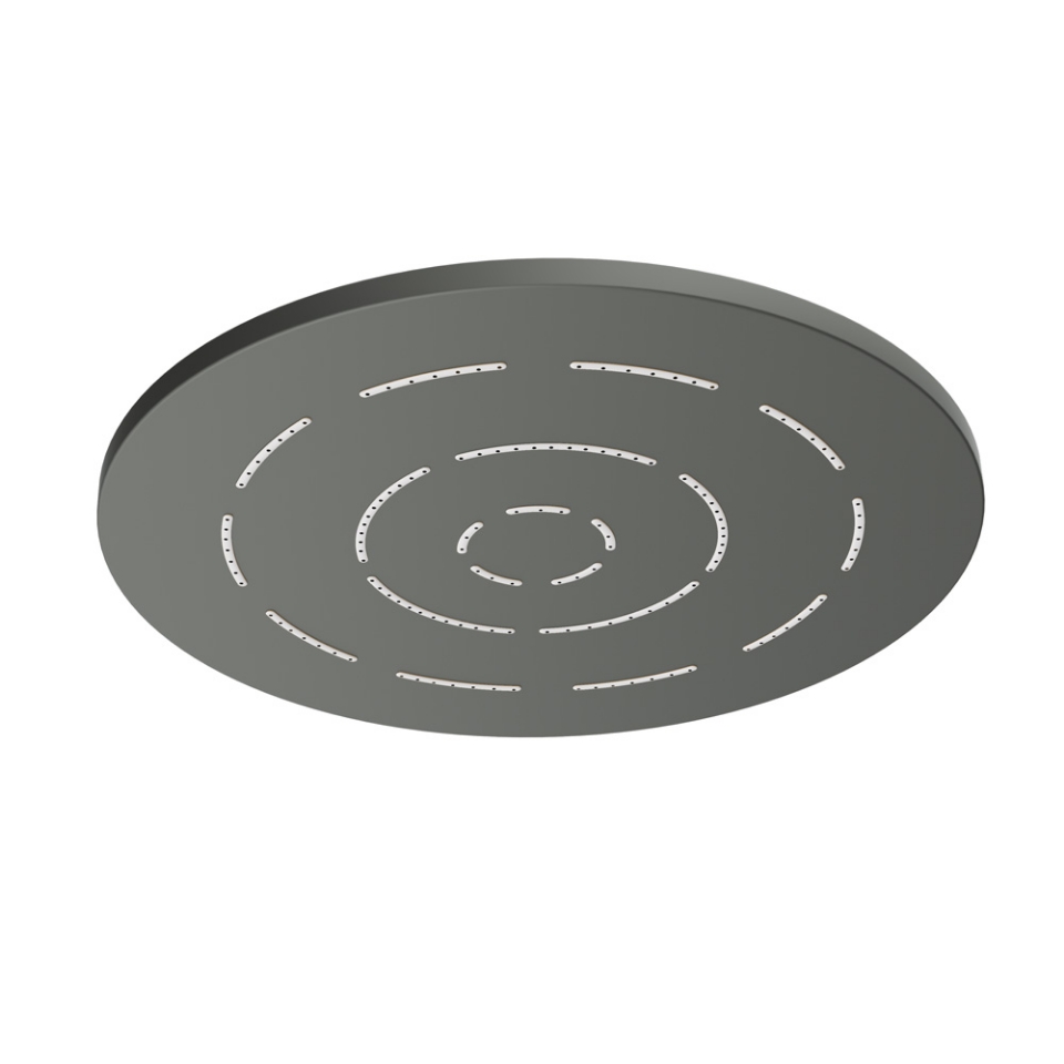 Picture of Single Function Round Shape Maze Overhead Shower - Graphite