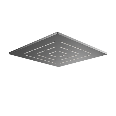 Picture of Square Shape Maze Overhead Shower - Black Chrome