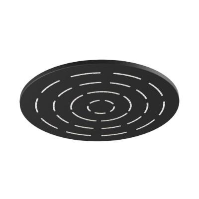 Picture of Round Shape Maze Overhead Shower - Black Matt