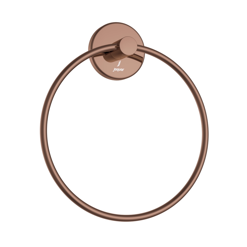 Picture of Towel Ring Round - Blush Gold Bright PVD