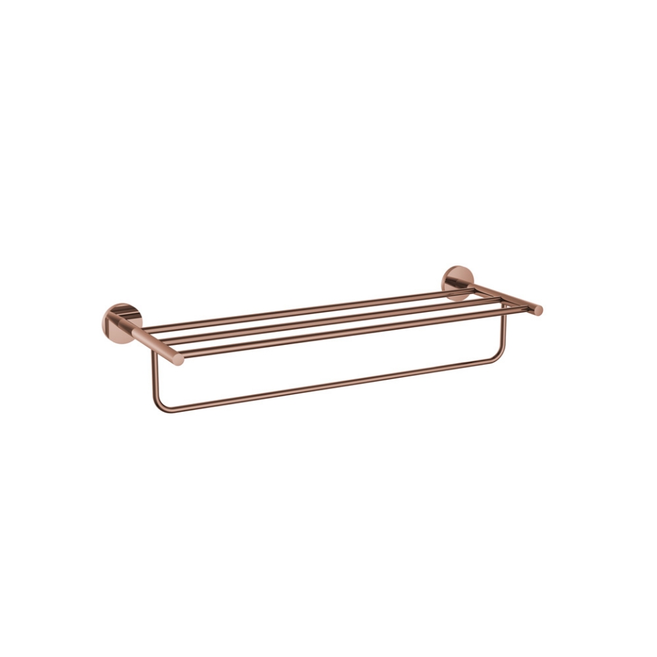 Picture of Towel Shelf 600mm Long - Blush Gold Bright PVD