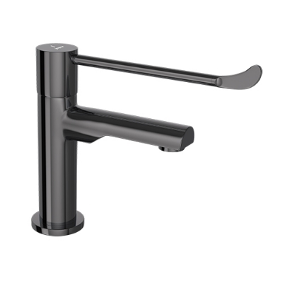 Picture of Florentine Prime Basin Tap - Black Chrome