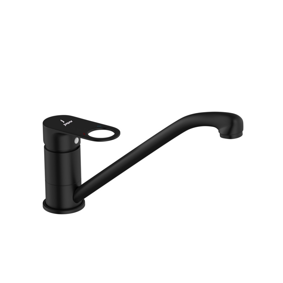 Picture of Single Lever Mono Sink Mixer - Black Matt