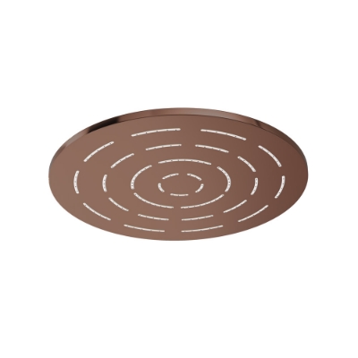 Picture of Single Function Round Shape Maze Overhead Shower - Blush Gold Bright PVD