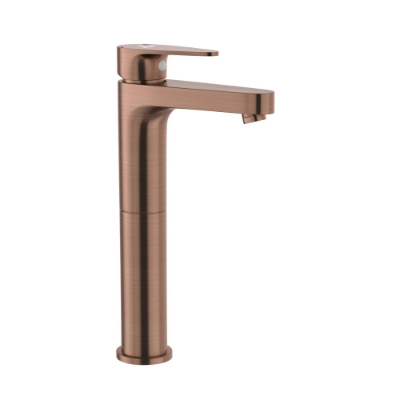 Picture of Single Lever High Neck Basin Mixer -Antique Copper