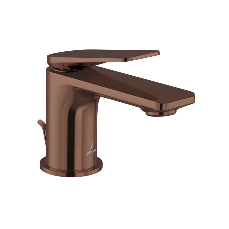Picture of Single Lever Basin Mixer with Popup Waste - Blush Gold PVD